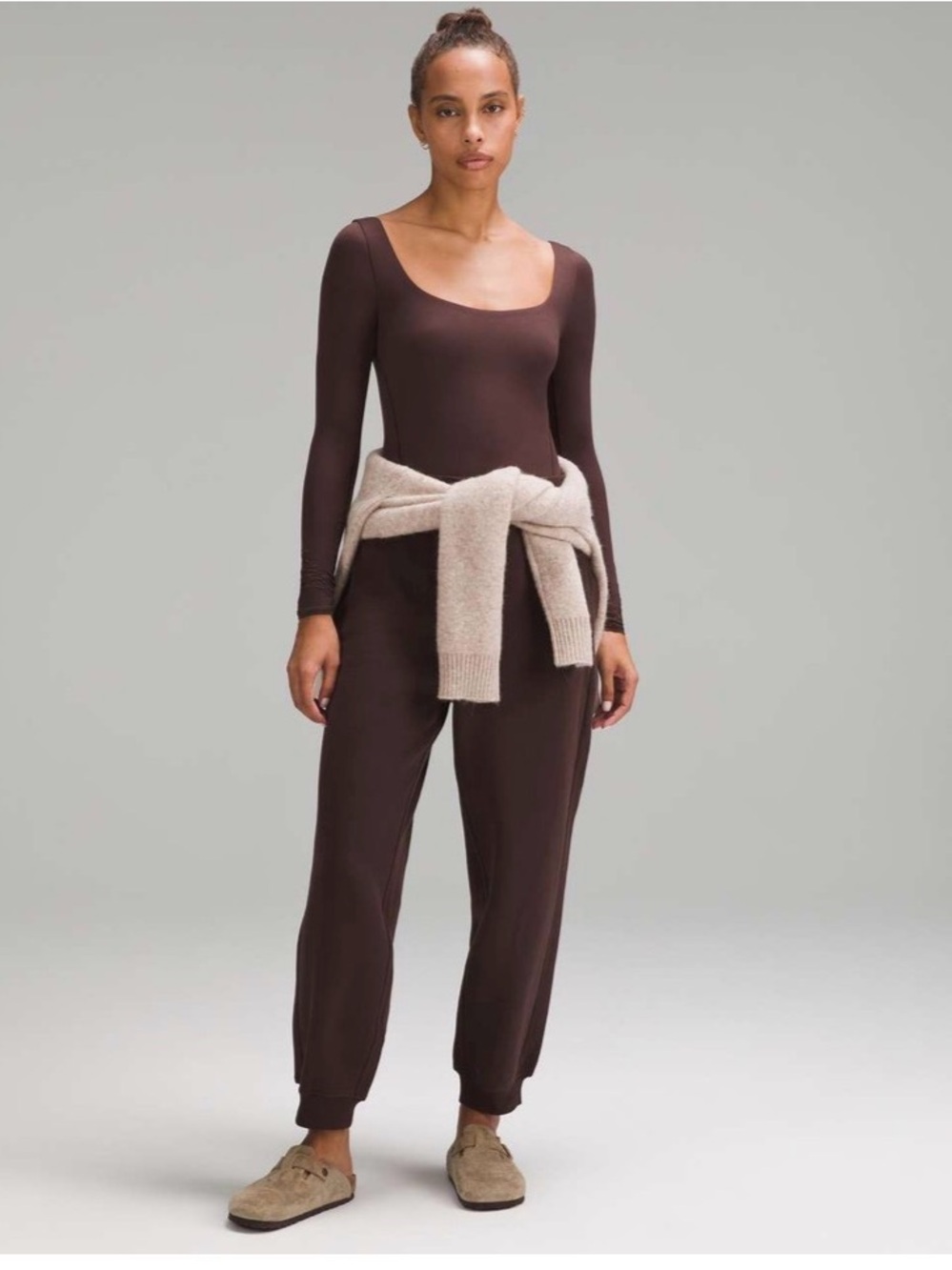 ✨ Lululemon Wundermost Ultra-Soft Nulu Square-Neck Long Sleeve Bodysuit
